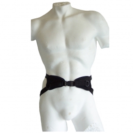 Ceinture avec rembourrage anatomique et boucle plastique