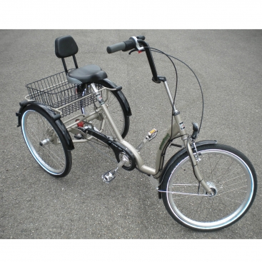 COMFORT 24″ 7 V, roues libres, frein à billes sur roues arrières