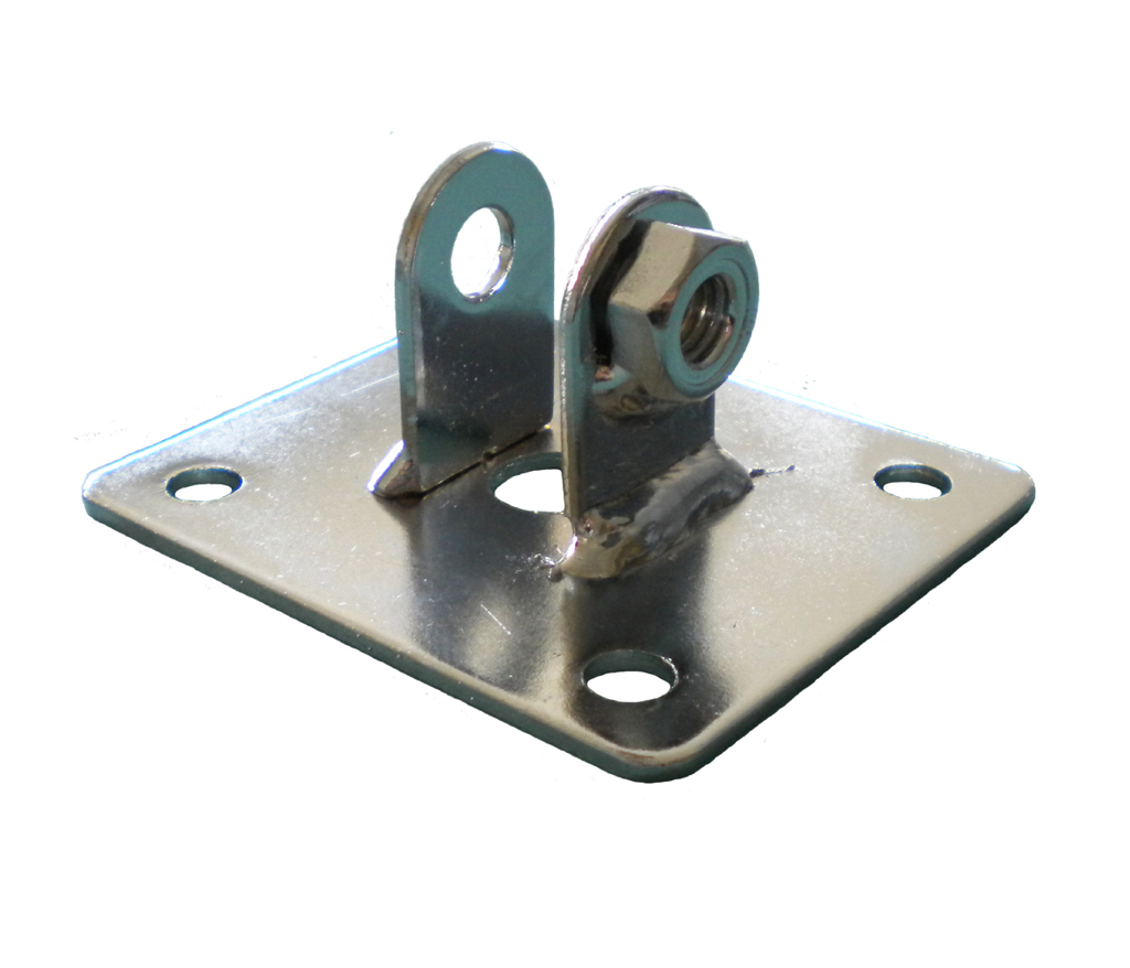 Carré de fixation à lamelles + écrou