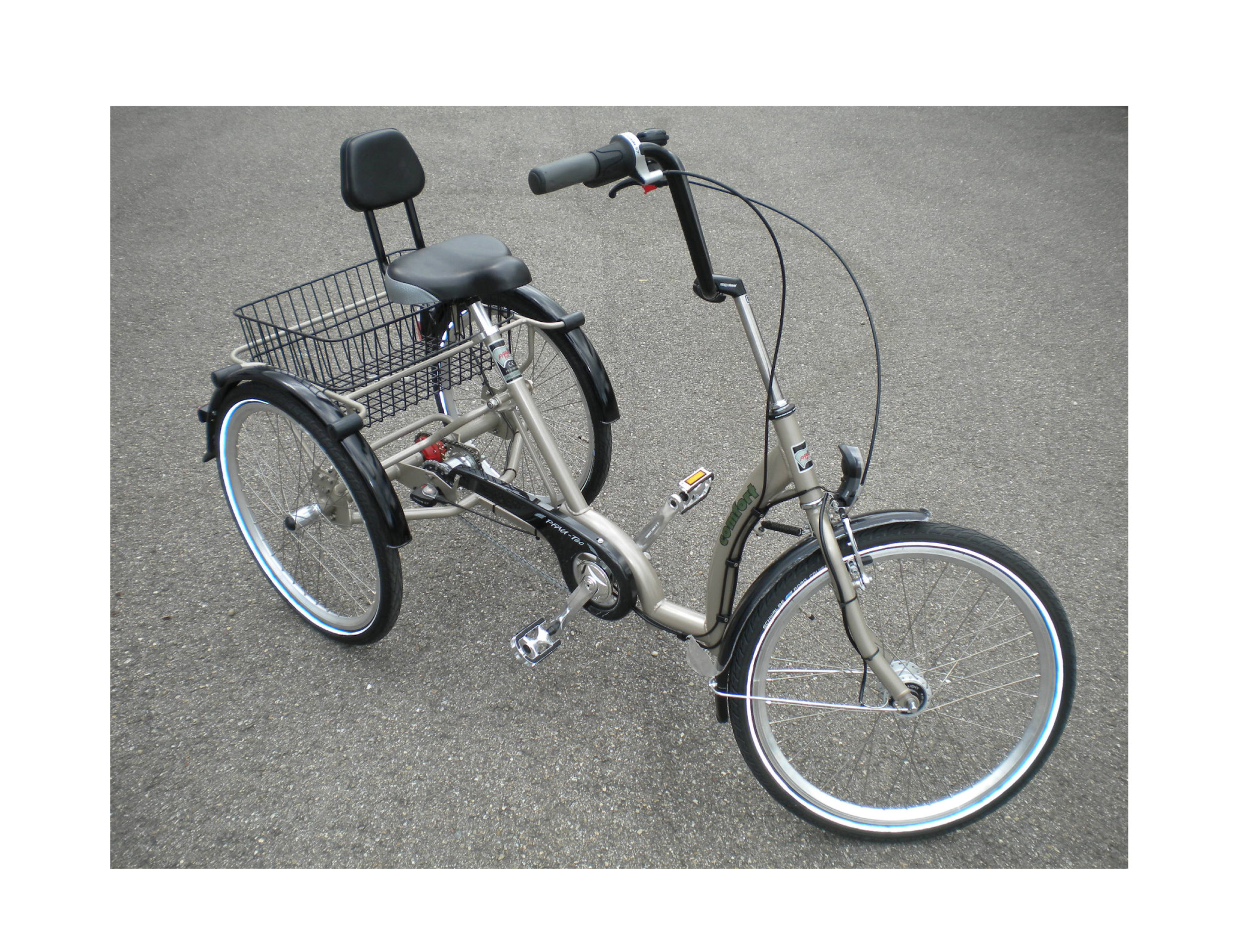 Tricycle COMFORT avec assistance électrique